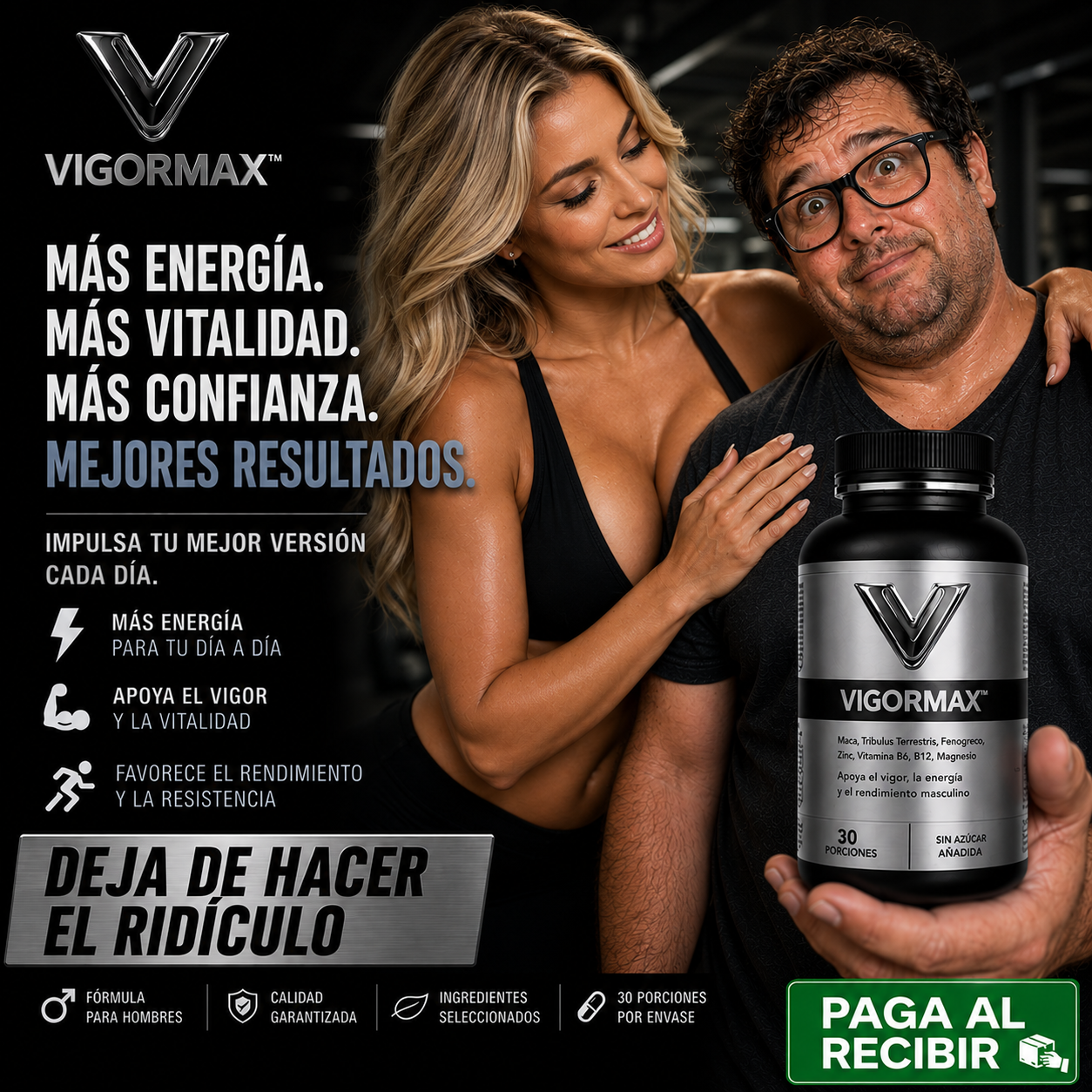 🔥 VIGORMAX - Tu Dosis Diaria de Energía y Vitalidad