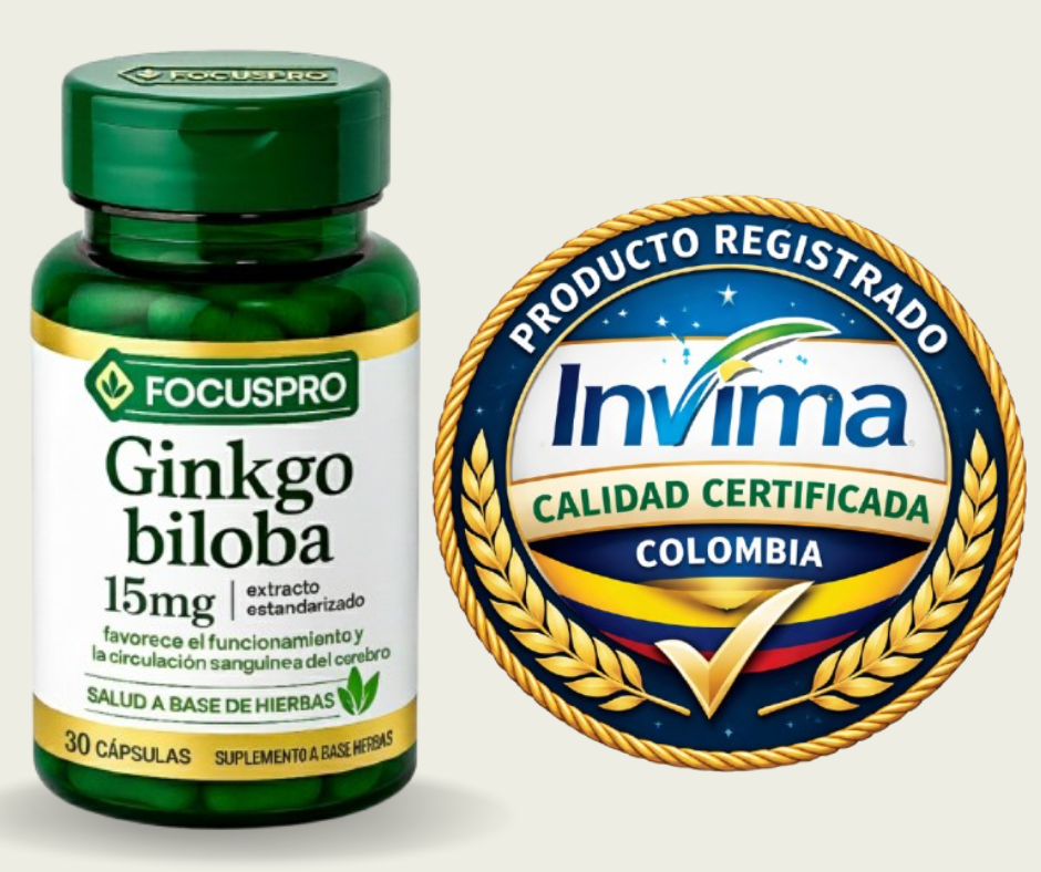 FOCUSPRO 💚 GINKGOBILOBA + ENVIO GRATIS 🔥